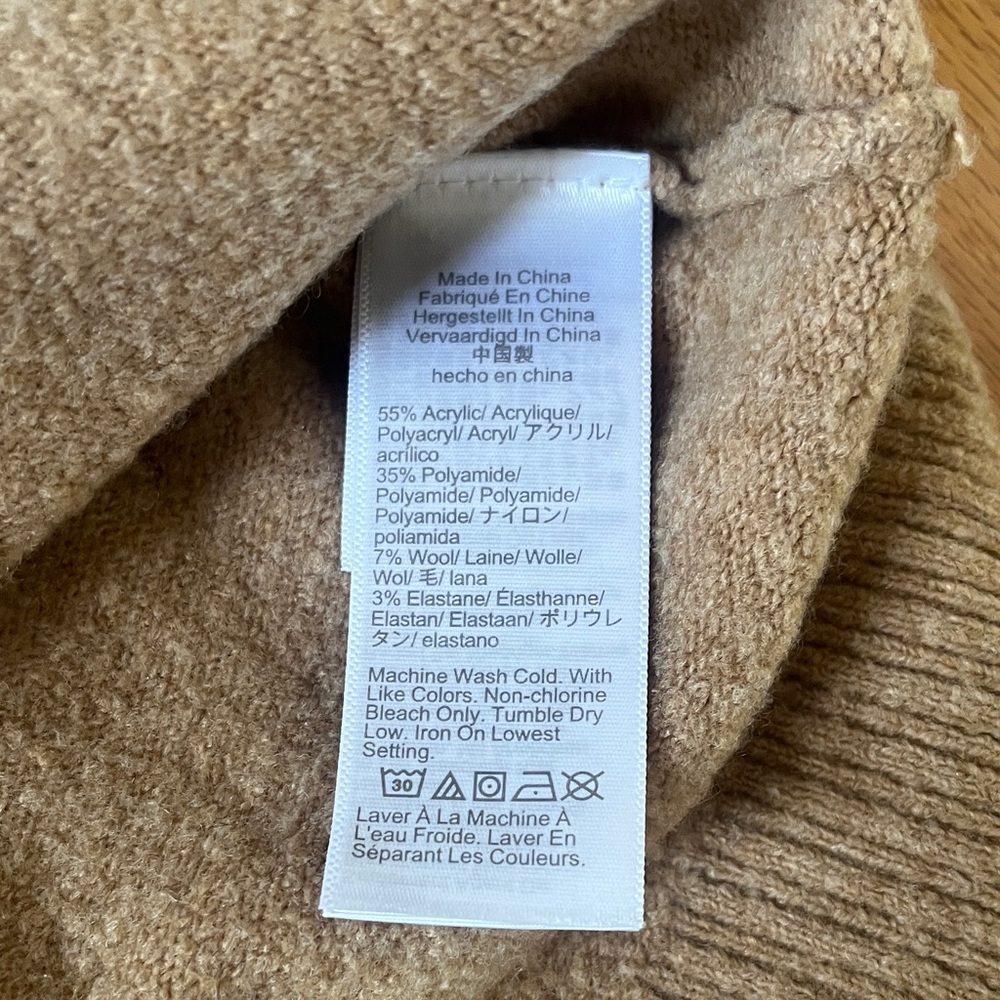 J. Crew Women's Beige Crewneck Sweater - Picture 4 of 6